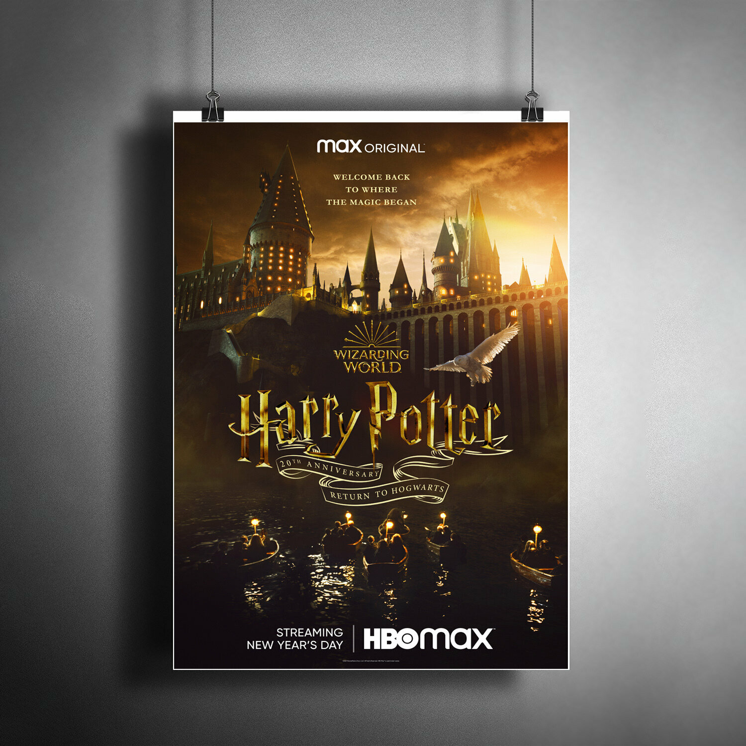 Постер плакат для интерьера "Гарри Поттер 20 лет спустя: Возвращение в Хогвартс. Harry Potter" / A3 (297 x 420 мм)