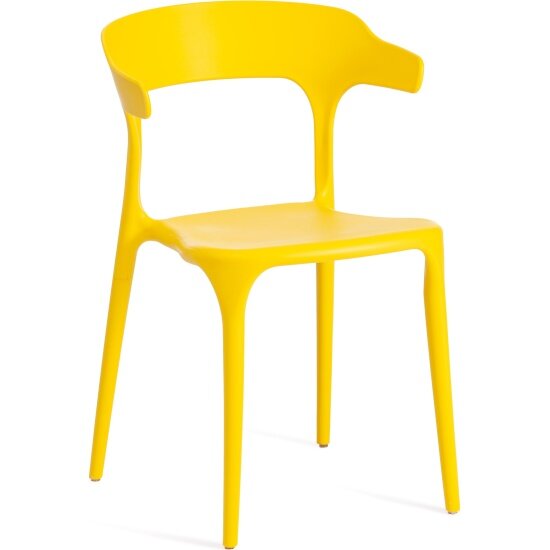 Стул обеденный Tetchair TON (mod. PC33) / 1 шт. в упаковке, пластик, 49 x 52 x 74 см, Yellow (Желтый) 11