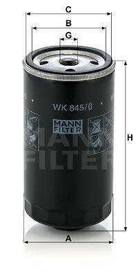 Топливный фильтр Mann-Filter - фото №7