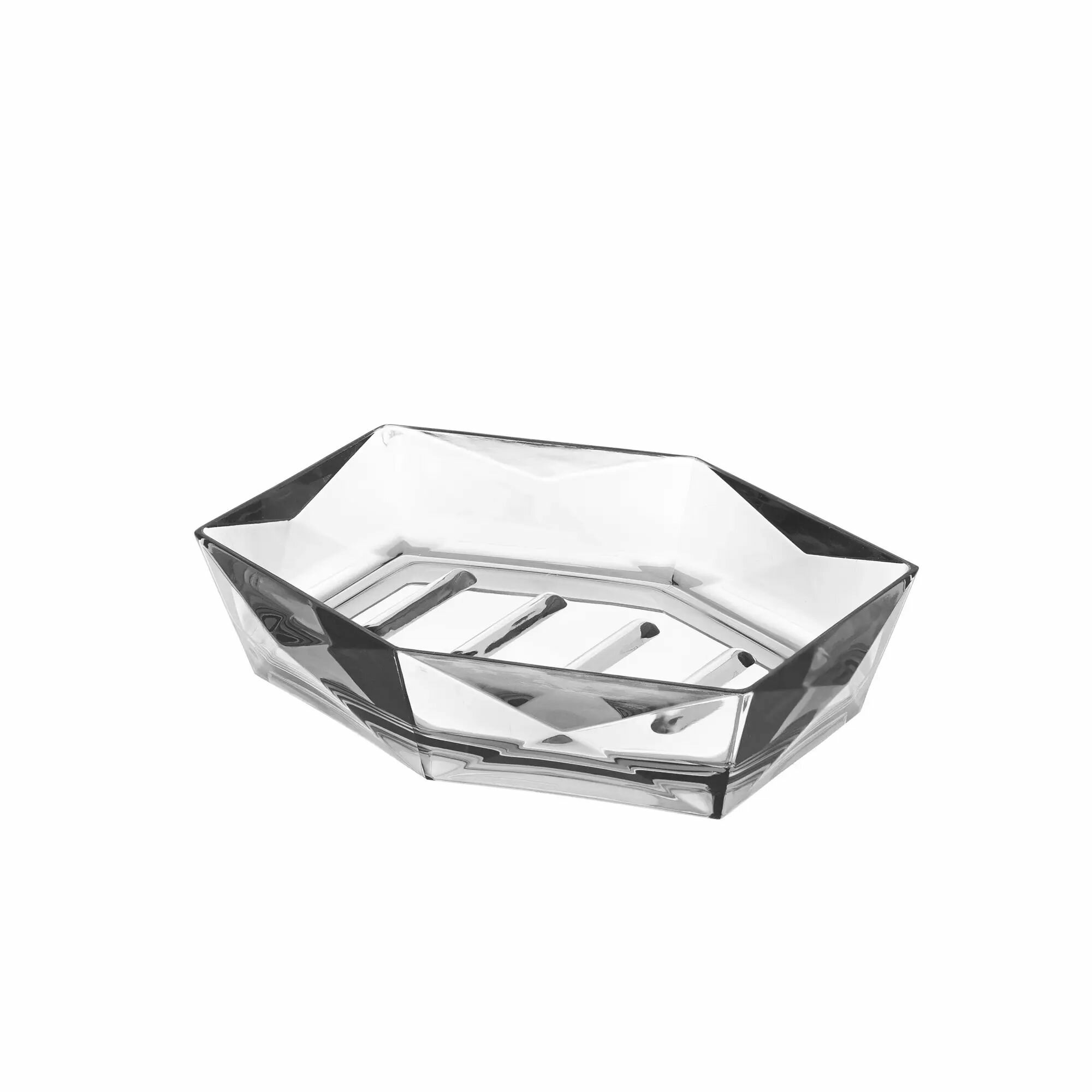 фото Мыльница Lemer Stellar STR03-GR, акрил, цвет дымчатый