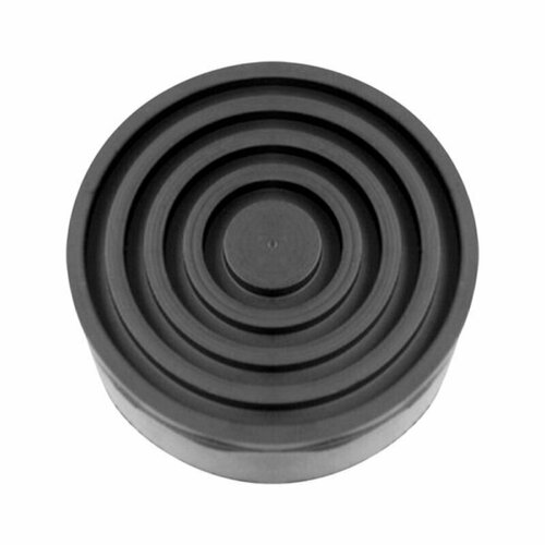 Опора резиновая для подкатного домкрата большая d100мм - 33мм высота 540₽