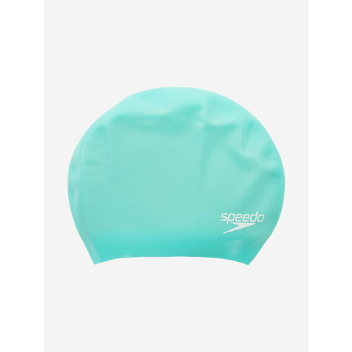 фото Шапочка для плавания speedo long hair cap spearmint, мятный (размер 52-58)