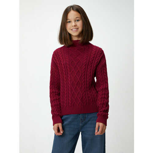 Свитер Acoola, размер 164, бордовый свитер acoola размер 110 бордовый