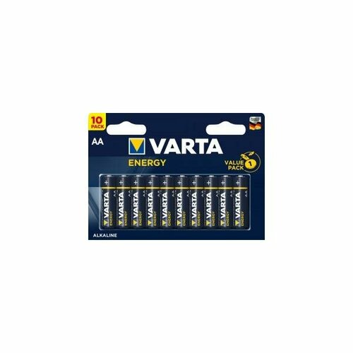 Батарейка Э/п Varta 4106.229.491 ENERGY LR6/316 BL10, 10 шт. батарейка э п kodak ultra premium lr6 316 bl4 4 шт