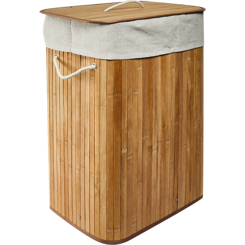 Корзина для белья Vidage Cesto 72 л бамбук цвет бежевый