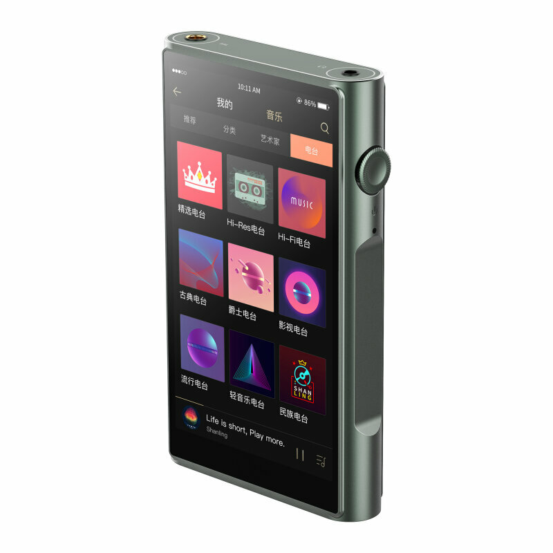 Портативный аудиоплеер SHANLING M6 Ultra, зеленый — фото 3