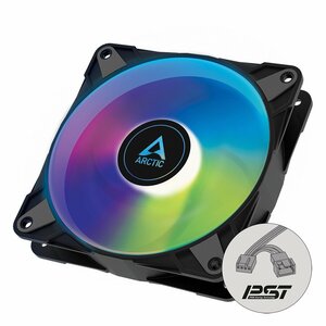 Вентилятор 120x120x25 Arctic P12 PWM PST A-RGB 0dB (Black) ACFAN00231A