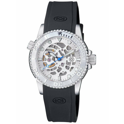 фото Наручные часы deep blue 40mmskela, черный, серебряный