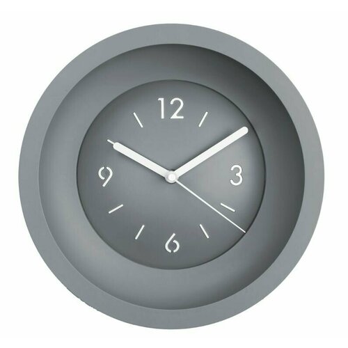 Часы настенные Troykatime Орбита D25.5 см цвет серый