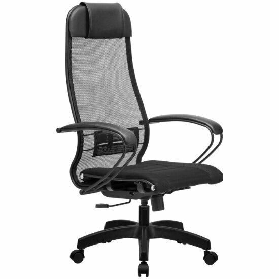 фото Кресло руководителя метта Комплект 0, Черный (основание 17831)