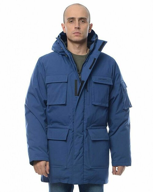 Пуховик carhartt, размер M, синий