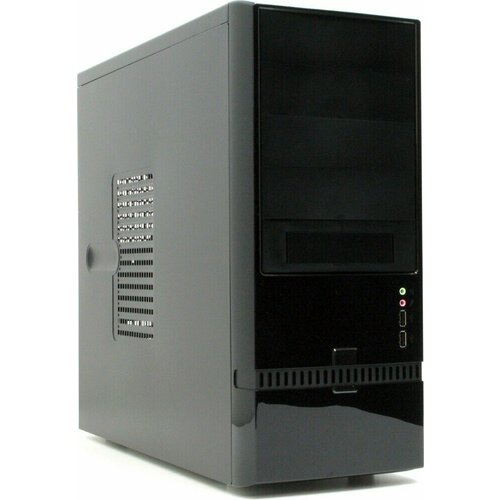 Midi Tower InWin EC022 Black 600W RB-S600BQ3-3 U3.0*2+A(HD) ATX блок питания inwin rb s600bq3 3 h 6104207 600w