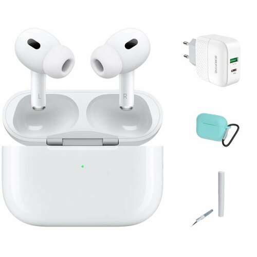 Наушники APPLE AirPods Pro 2 2023 with MagSafe Case Mint USB-C MTJV3 3182600₽