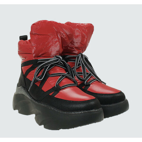 фото Ботинки meglias, размер 38, красный