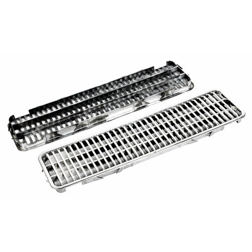 Дефлектор капота ВАЗ-2106 хромированный комплект 827₽