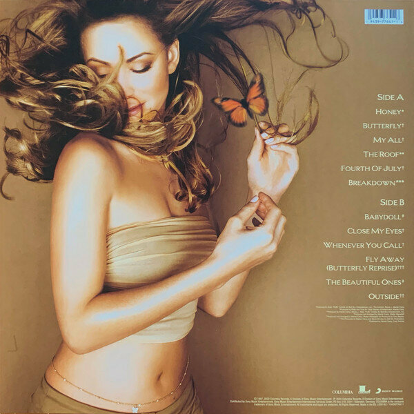 Виниловая пластинка Mariah Carey – Butterfly Sony Music - фото №2