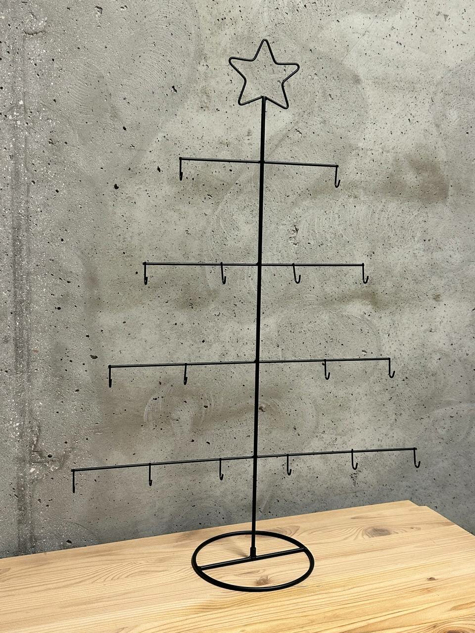 фото Елка в стиле лофт металлическая цвет медь