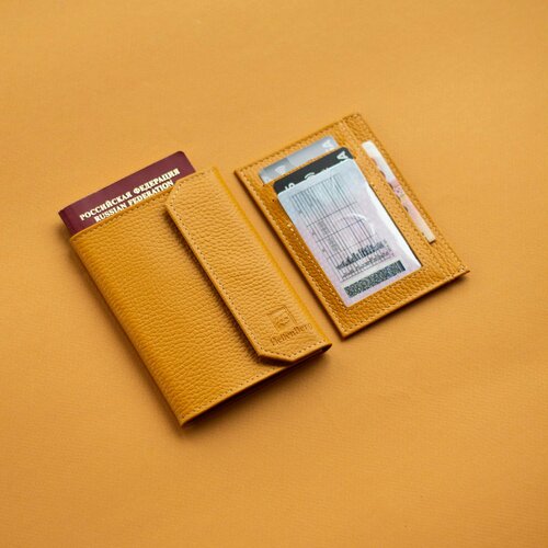 Обложка HellenBerg, горчичный