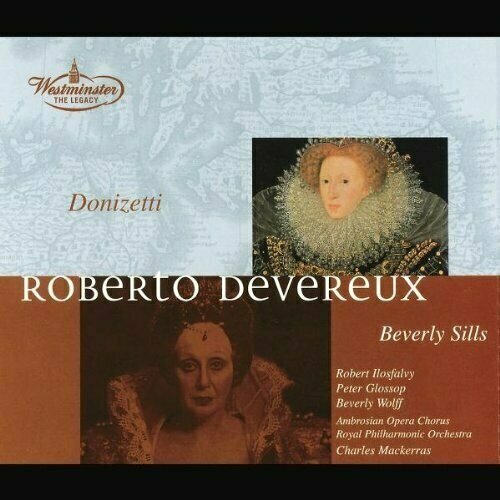 AUDIO CD Donizetti - Roberto Devereux. Mackerras, Sills