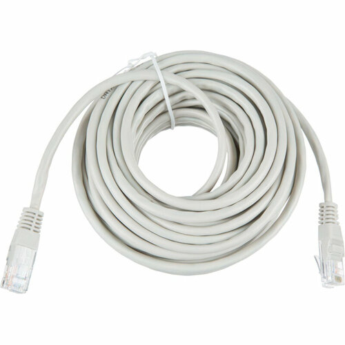 Патч-корд BigTech OPCC006 UTP CCA кат5e10млитоймногожильный серый 509₽