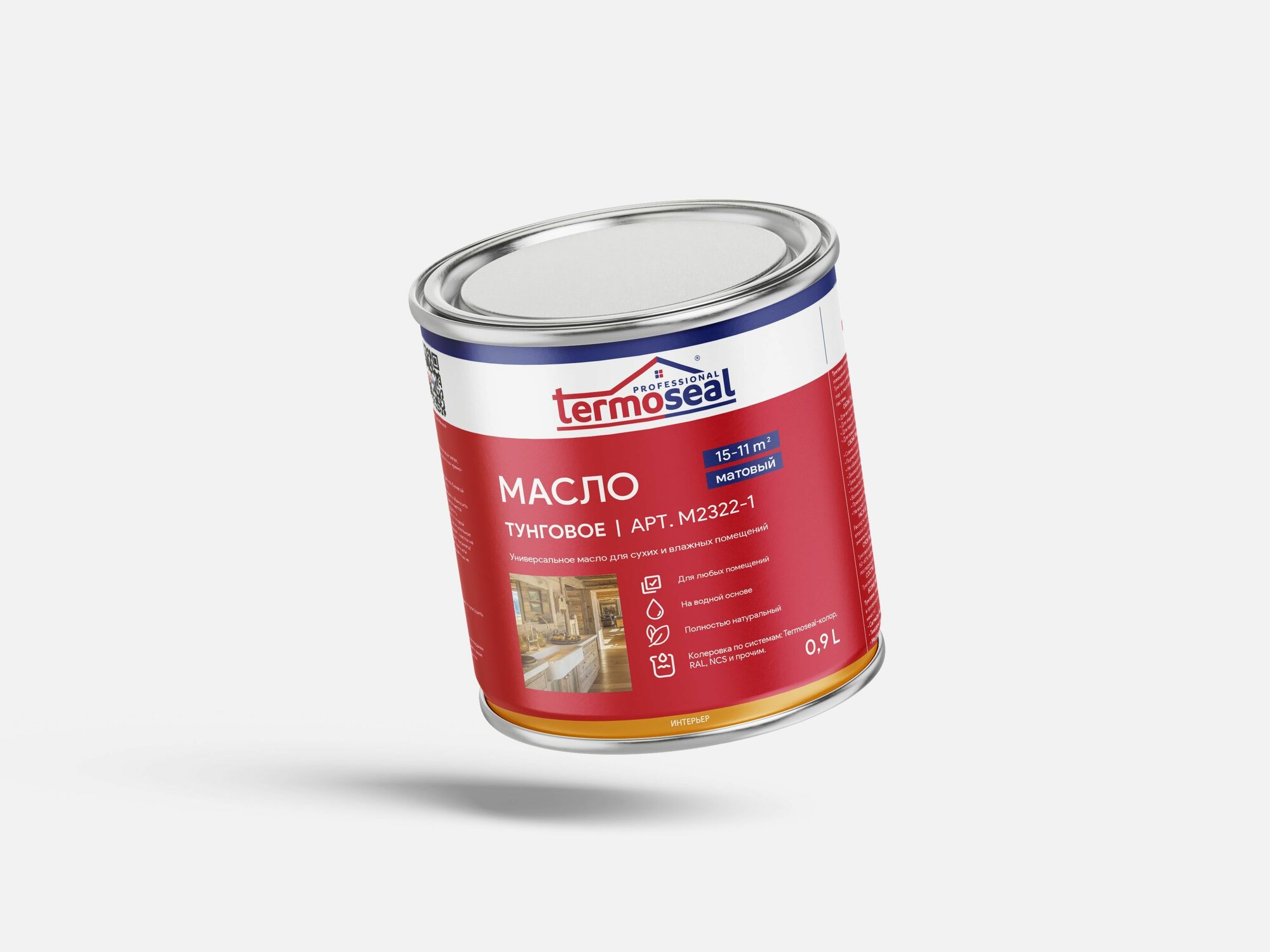 фото TermoSeal Тунговое универсальное масло, для сухих и влажных помещений