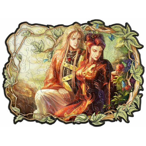 Пазл Эльфийский фигурный Свидание влюбленных (100 элементов)