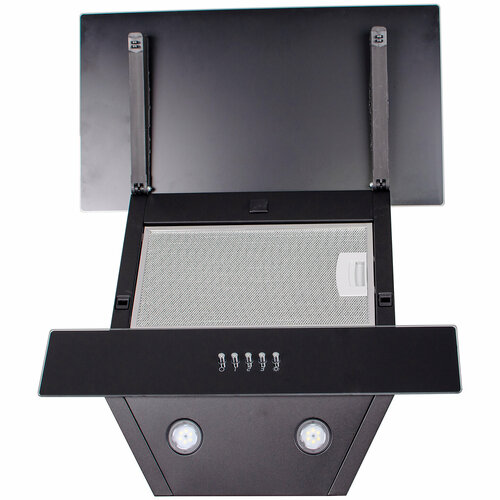 Вытяжка каминная наклонная ESPERANZA RHA50G06 B черный 450м3ч 1050000₽