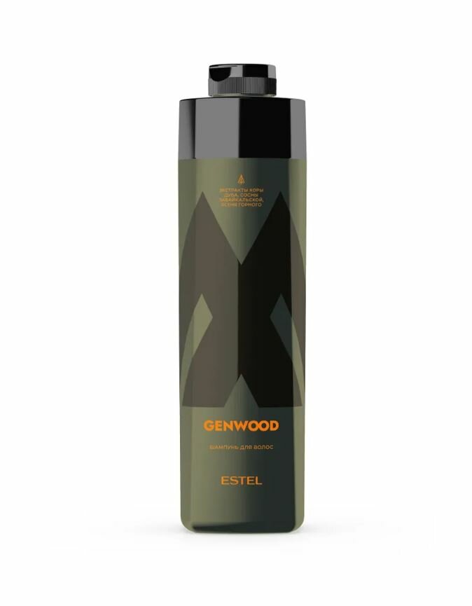ESTEL шампунь для волос и тела Alpha homme Genwood, 1000 мл
