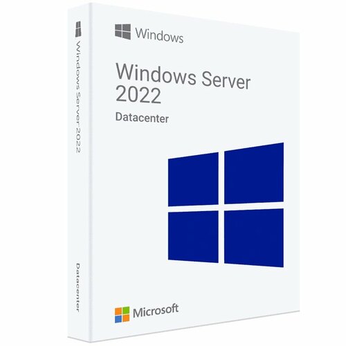 Microsoft Windows Server 2022 Datacenter - 64 бит, Retail, Мультиязычный windows 7 professional профессиональная бессрочный лицензионный онлайн ключ активации русский язык