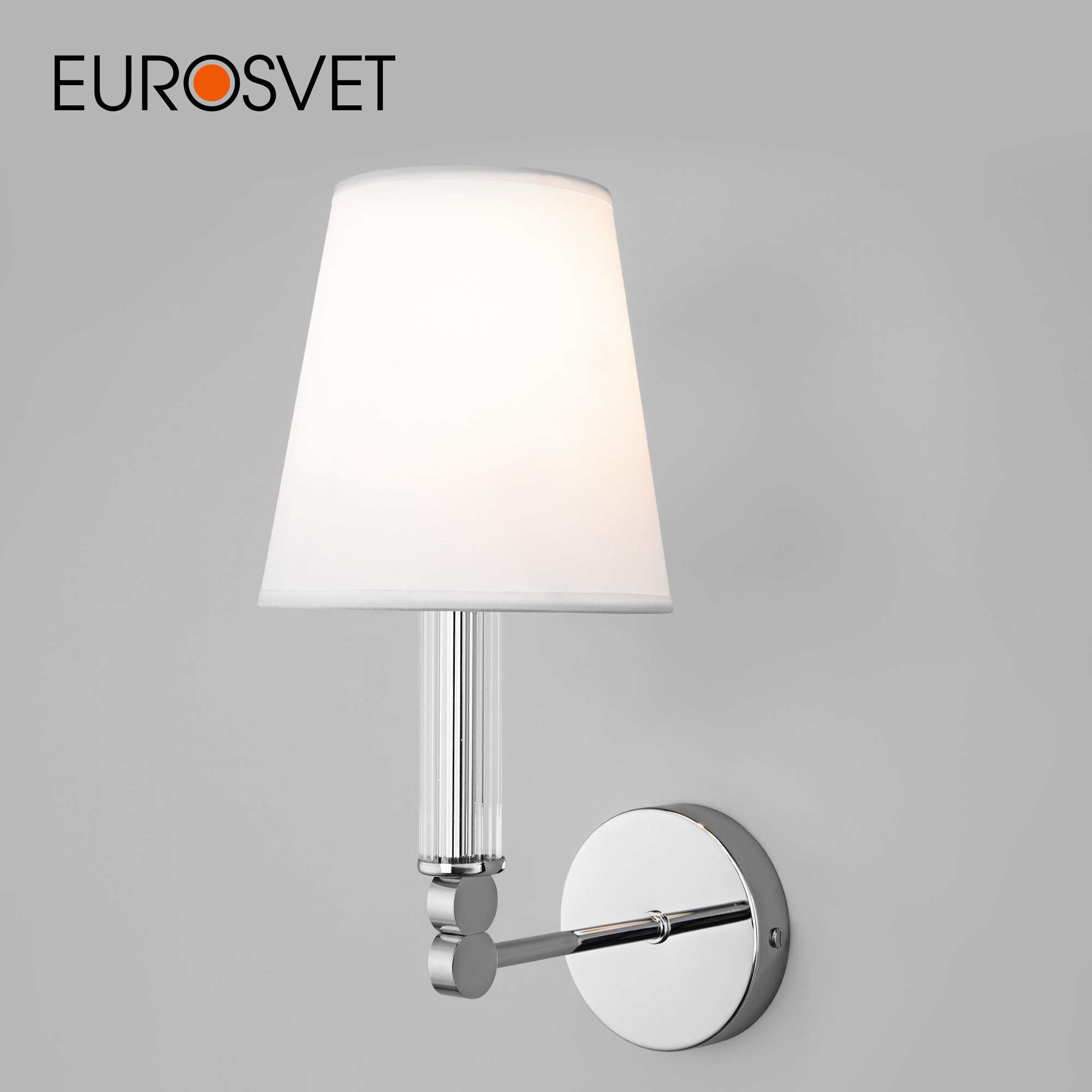 Бра / Настенный светильник Eurosvet Conso 60145/1, цвет хром