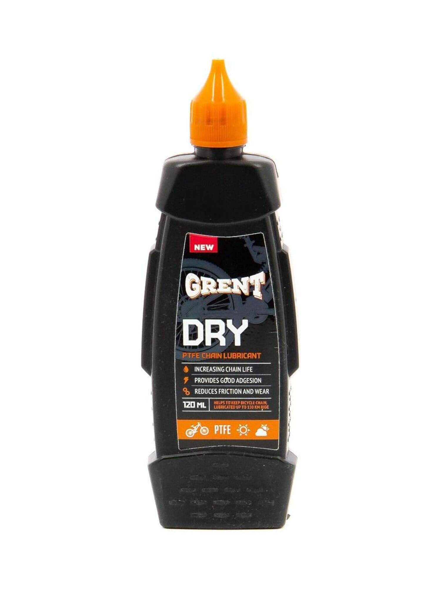 Смазка для цепи Grent PTFE Dry Lube цепная для сухой погоды с тефлоном 60 мл (32132)