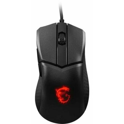Мышь MSI Clutch GM31 Lightweight черный оптическая 12000dpi USB 4but 469200₽