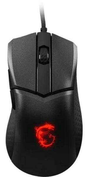 Мышь MSI Clutch GM31 Lightweight черный оптическая (12000dpi) USB (4but)