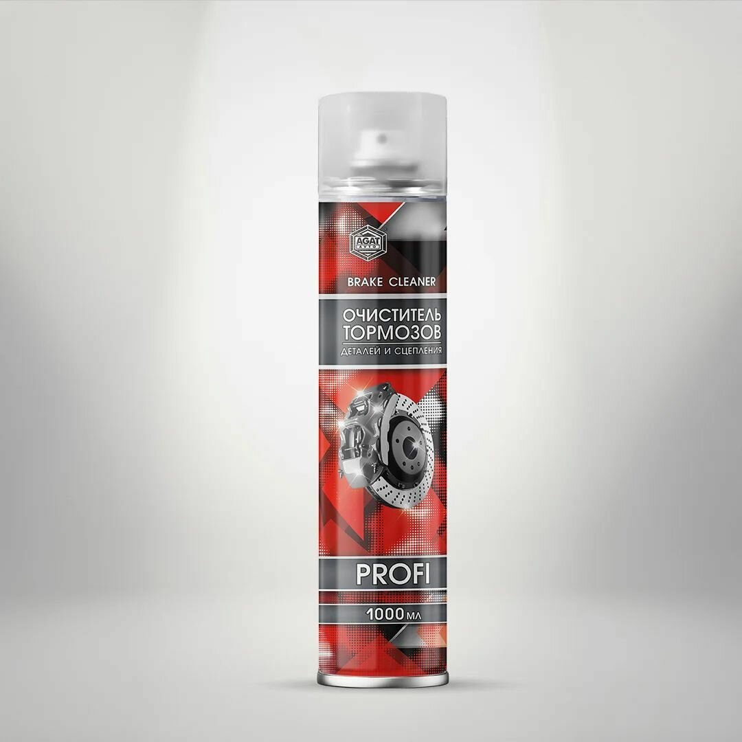 фото Agat avto Очиститель тормозов, деталей и сцепления PROFI 1000мл