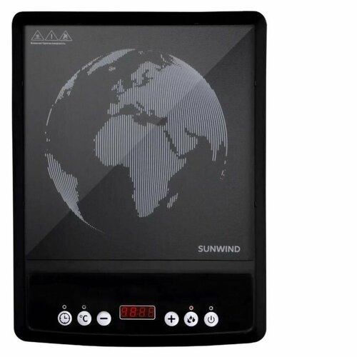 Плита Индукционная SunWind SCI-0501 черный стеклокерамика настольная 5000000₽
