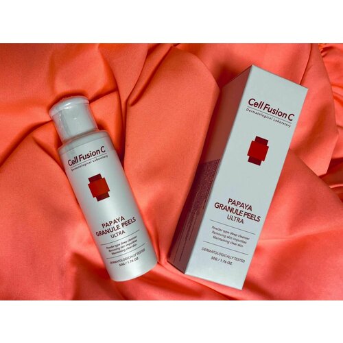 Cell Fusion C Очищающее энзимное средство Papaya Granule Peels Ultra / 50 мл