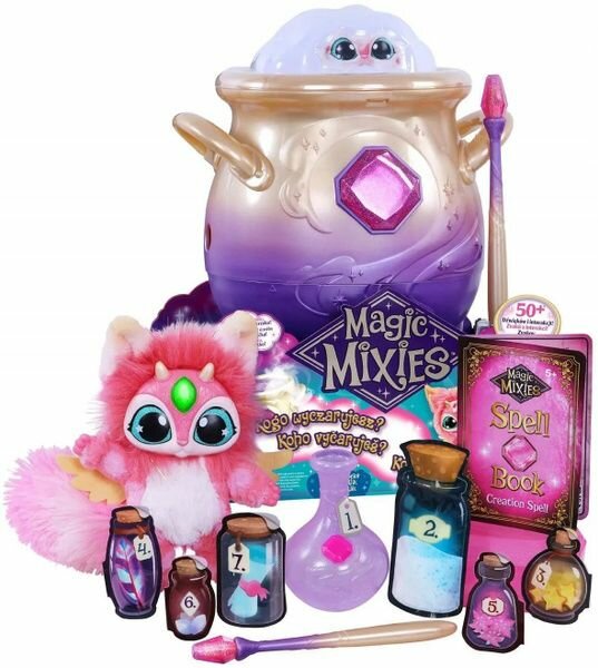 Волшебный Интерактивный Большой котел Magic Mixies Мэджик Миксис розовый