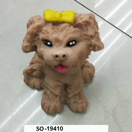 Мялка Собачка с бантиком 24 2 10см