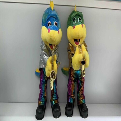 Динозаврик музыкальный на батарейках 37*15CM