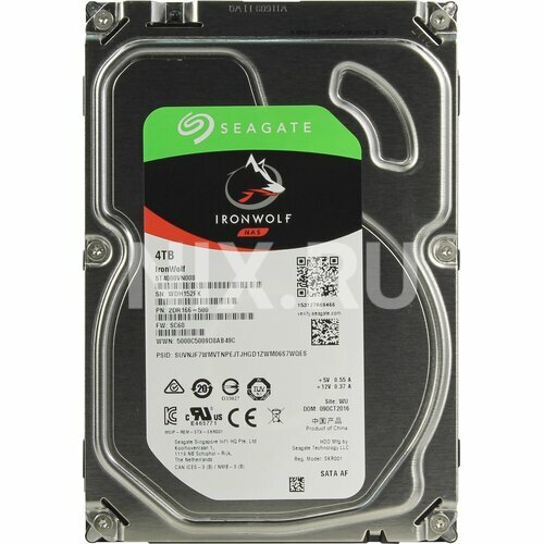 Жесткий диск Seagate IronWolf ST4000VN008