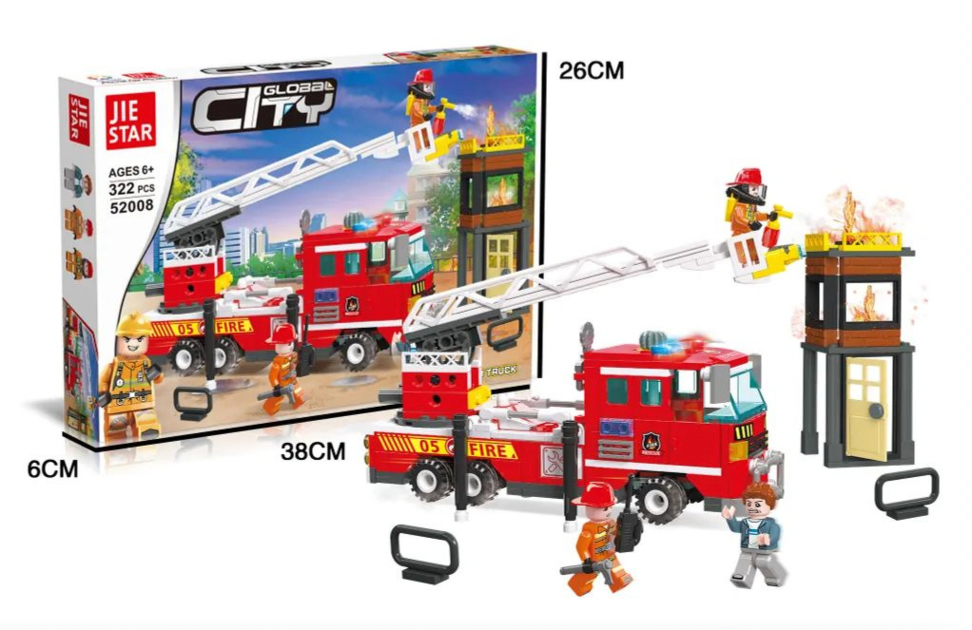 фото Конструктор Городская больница / Сити 964 деталей 19099