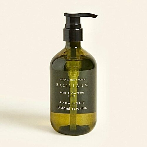 Zara Home BASILICUM 500 мл Жидкое мыло Гель для душа 4300₽