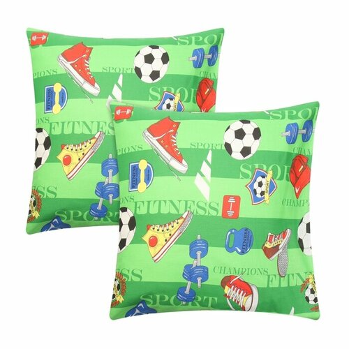 Фея Набор наволочек 70х70см 2шт Фея Люкс микс бязь 120гм хл100 461₽