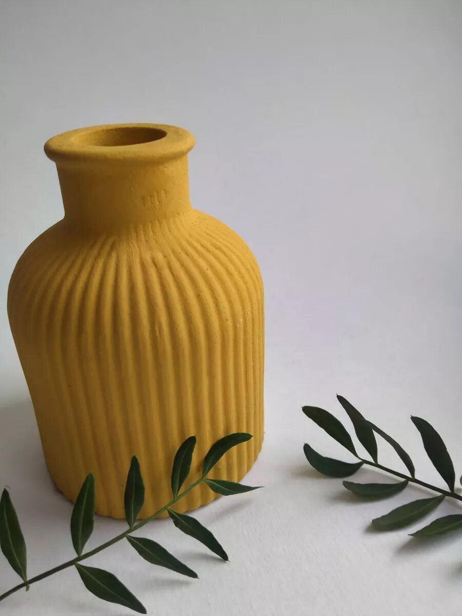 фото Ваза декоративная гипсовая