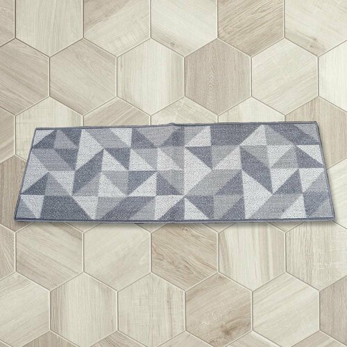 Коврик 50*150 см серый 