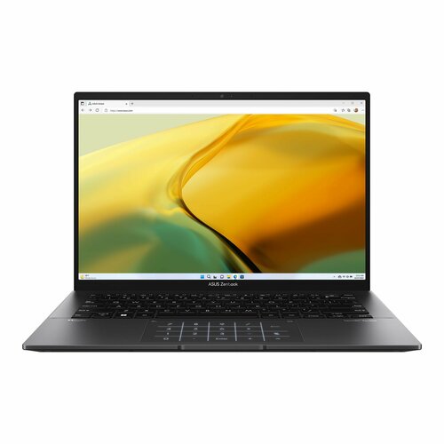 Ноутбук ASUS Zenbook 14 UM3402YA-KP845 14 2560x1600 IPS AMD Ryzen 5 7430U 16 ГБ LPDDR4512 ГБ SSDБез системы Черный 90NB0W95-M01KB0 85101₽