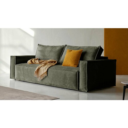 фото Диван прямой софт 3 cilium brown еврокнижка 240*94*80 см goodform