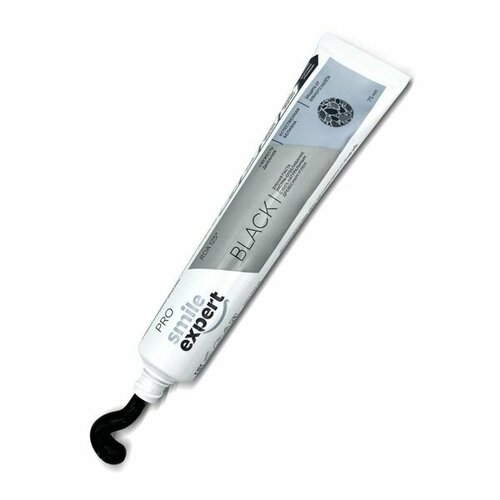 Смайл эксперт про блэк зубная паста экстра-отбеливание 75мл 239₽