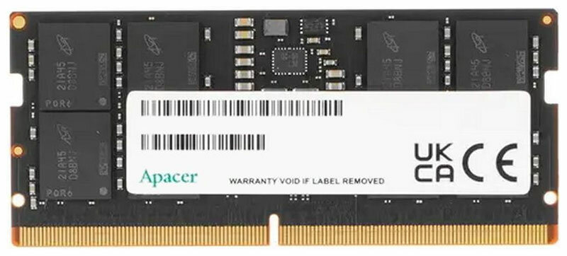 Оперативная память Apacer SODIMM DDR5 8GB 4800MHz (AS08GHB48CTDBGH)