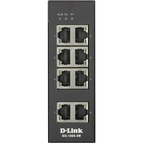 Коммутатор D-Link DIS-100G-8WA1A 8G неуправляемый 27806₽